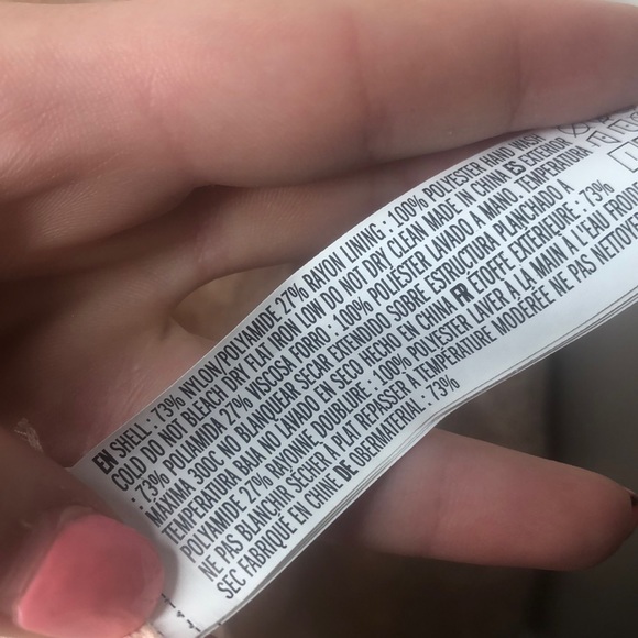 Blush Pink/Peach Flowy Lace F21 Dress - Picture 6 of 7